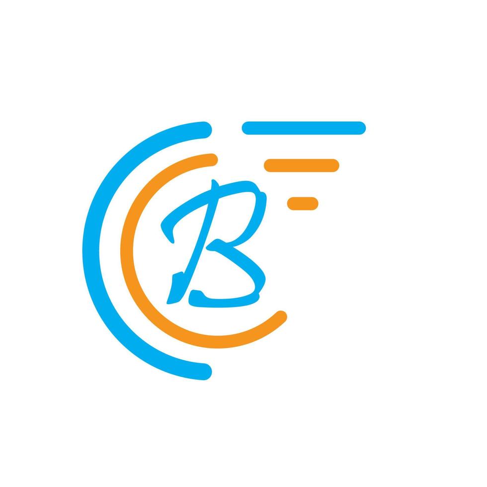 Letter B Logo Template vector icon design