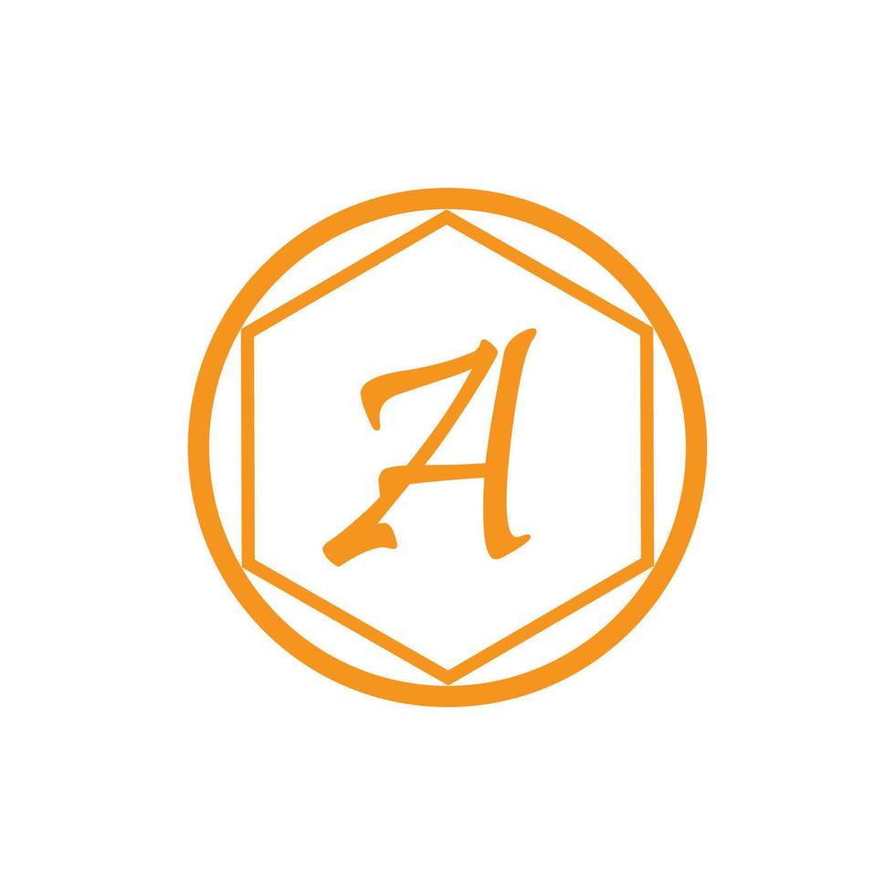 Letter A Logo Template vector icon design