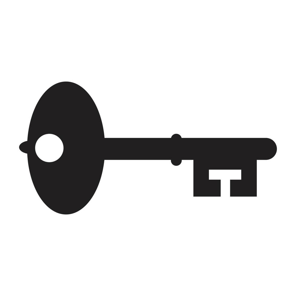 Key icon vector illustration