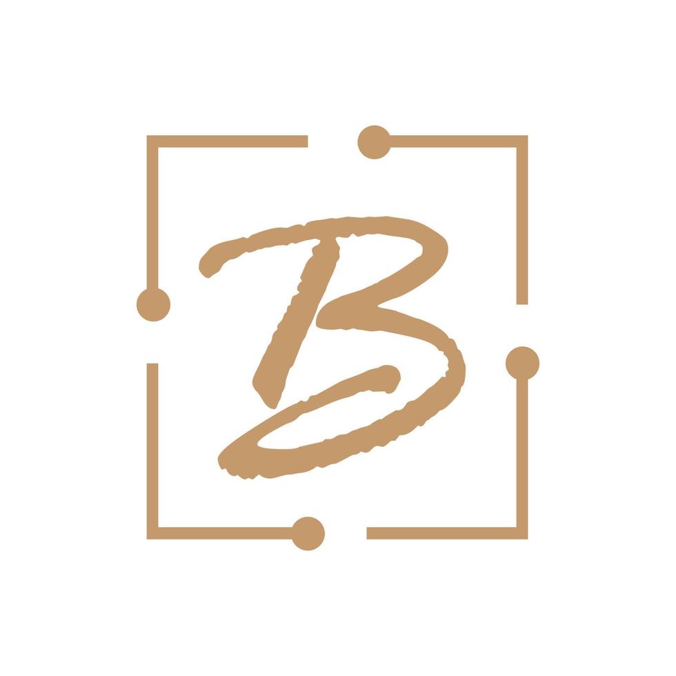 Letter B Logo Template vector icon design