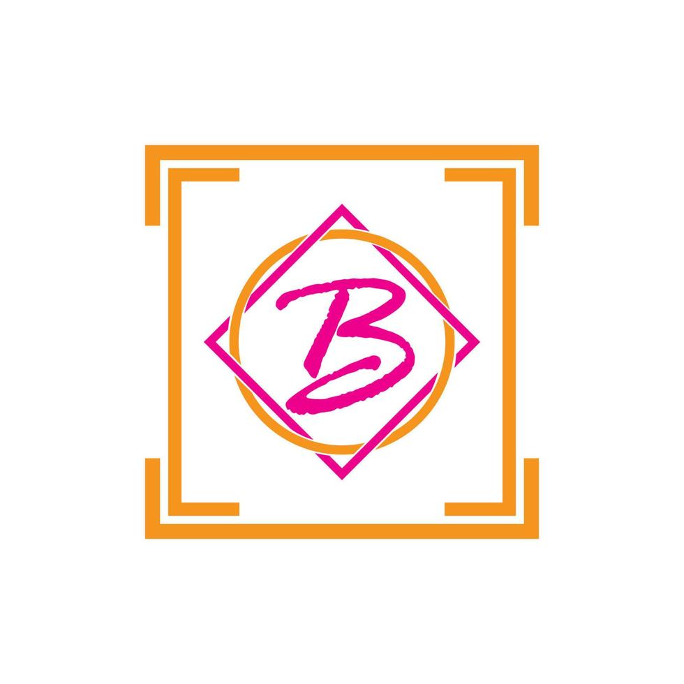 Letter B Logo Template vector icon design