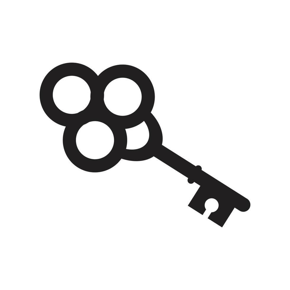 Key icon vector illustration