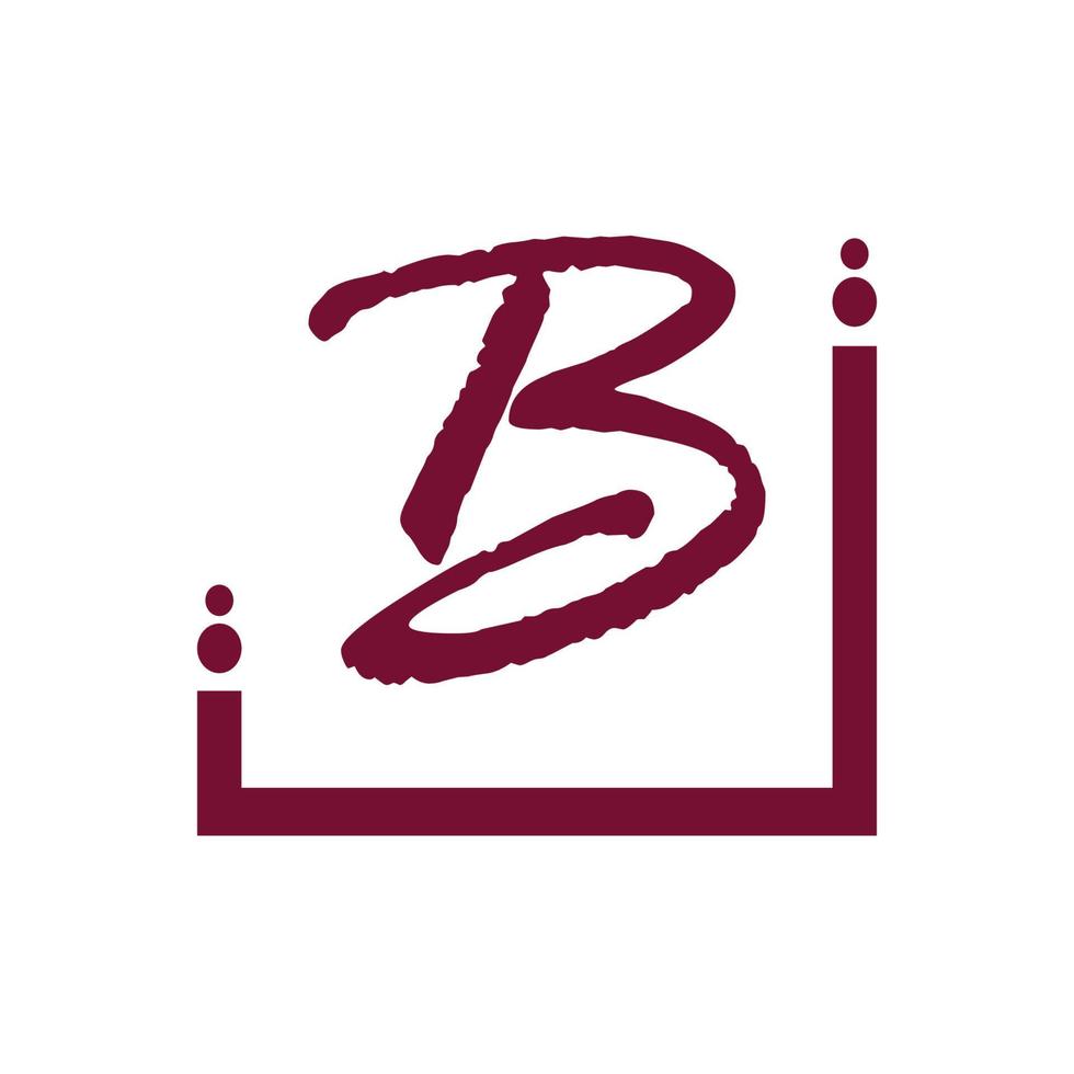 Letter B Logo Template vector icon design