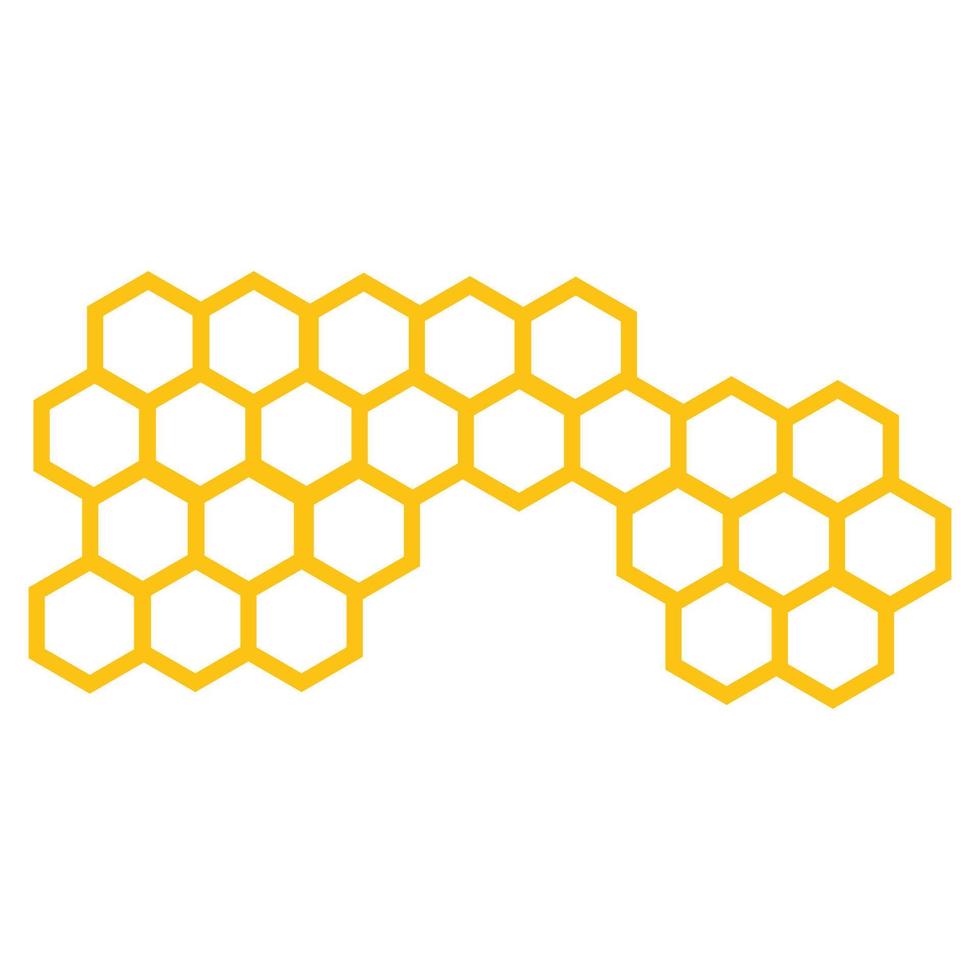Honeycomb background texture illustration design vector