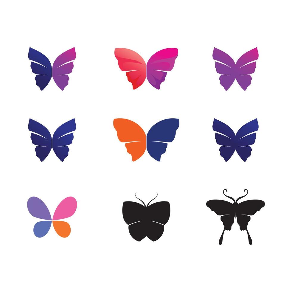 Beauty Butterfly icon design vector