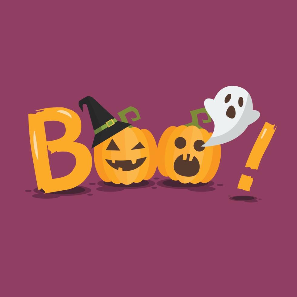 Happy Halloween poster vector
