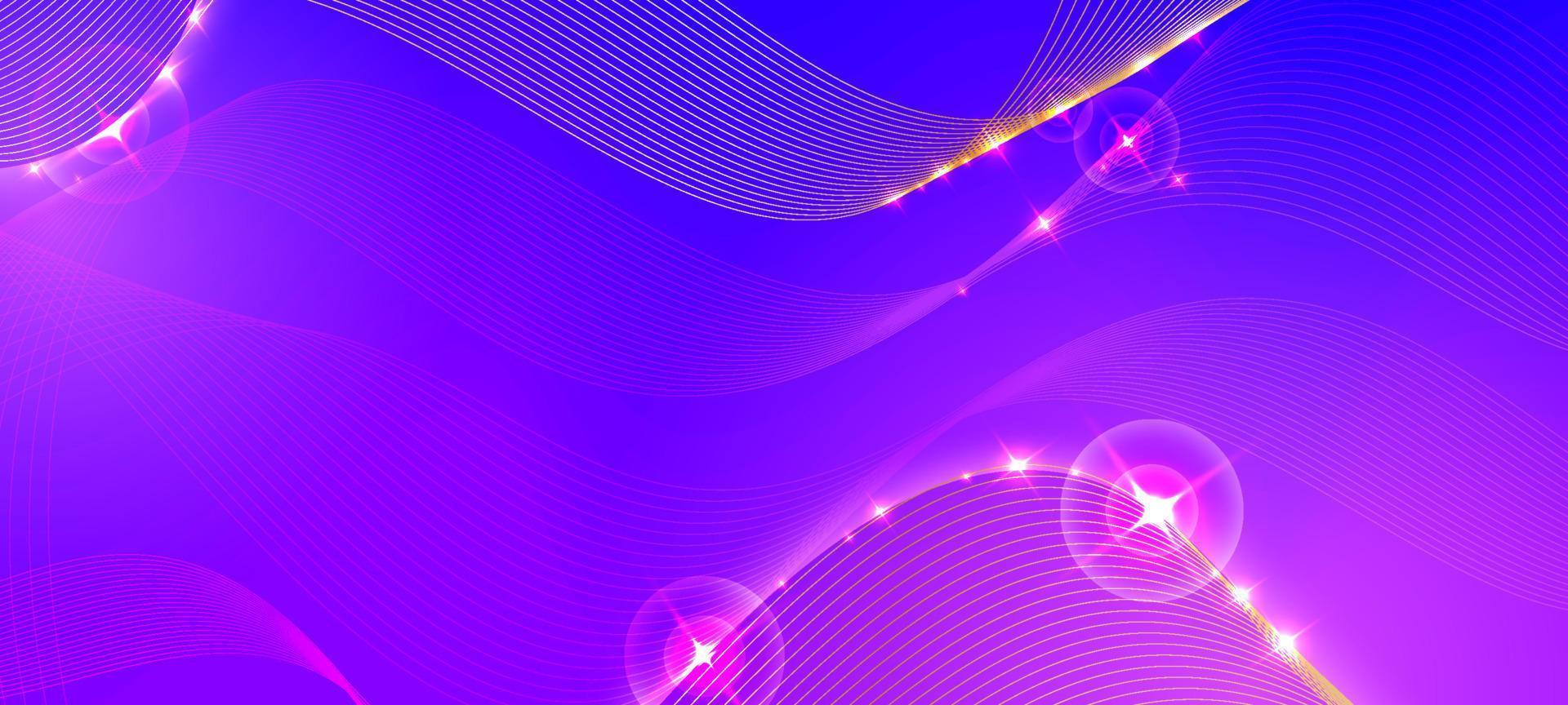 fondo de onda y líneas púrpura vector
