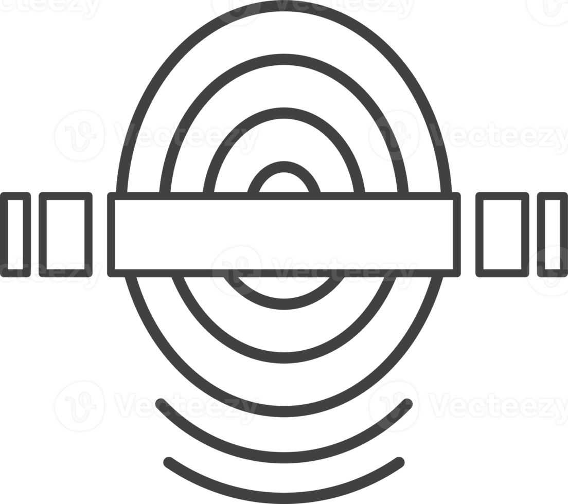 fingerprint scanning illustration in minimal style png