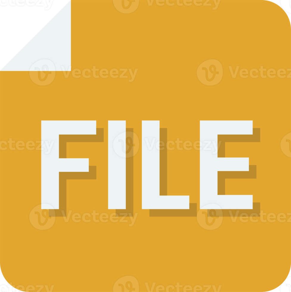 file illustration in minimal style png