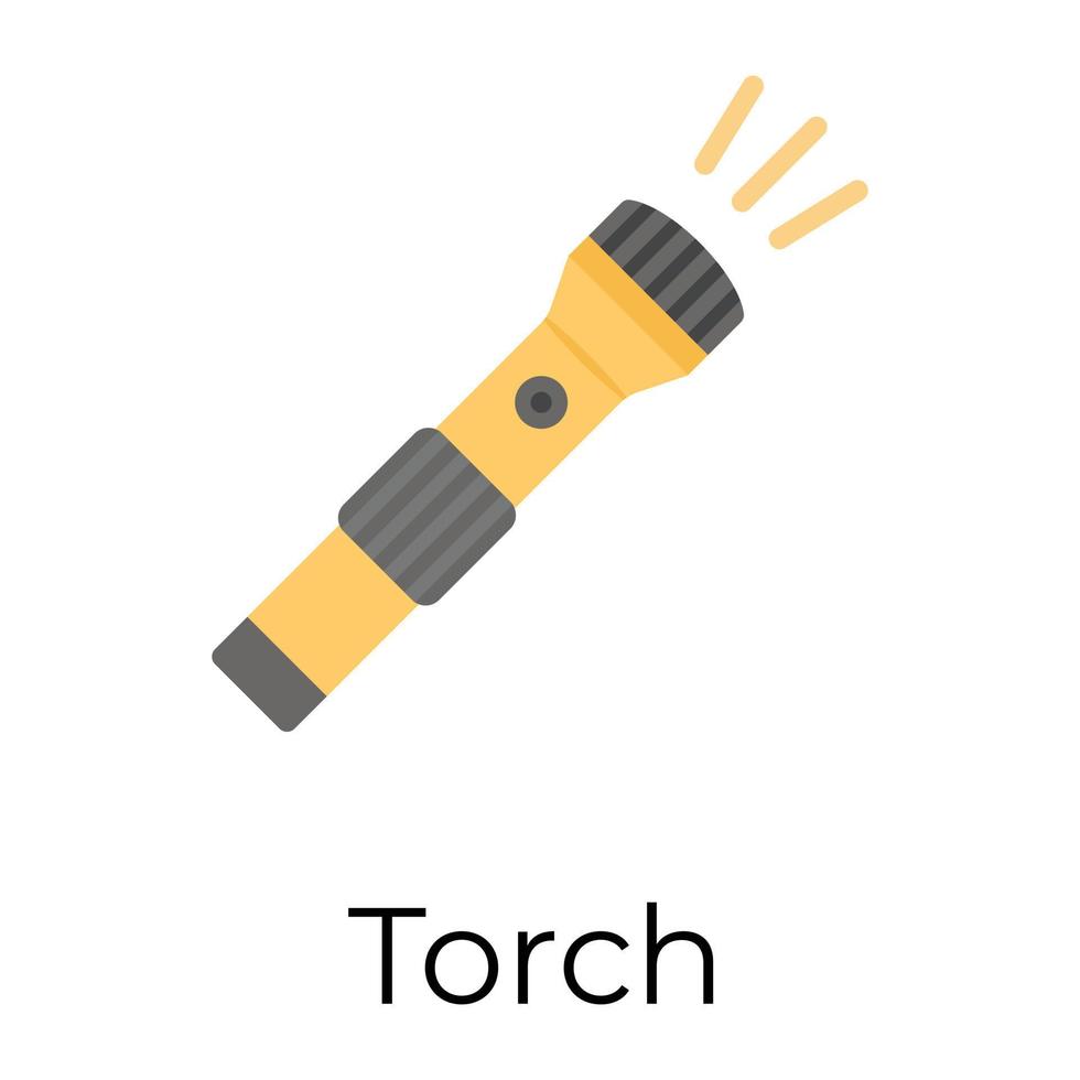 Trendy Torch Concepts vector