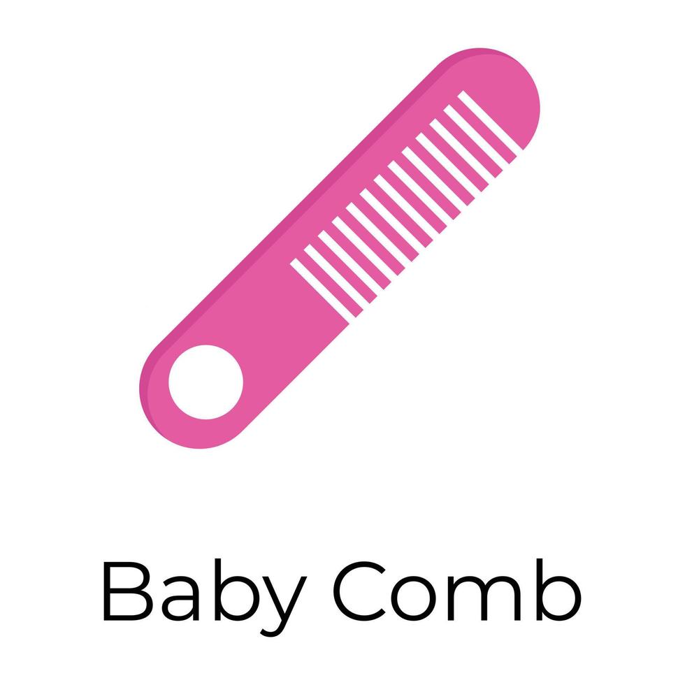 Trendy Comb Concepts vector