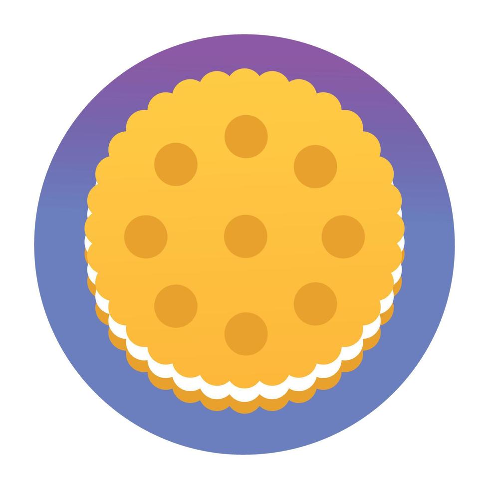 Trendy Cookies Concepts vector