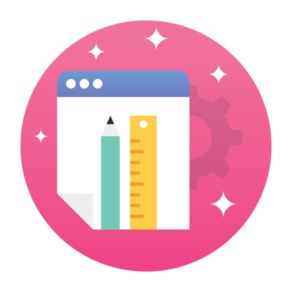 Web Sketching Tools vector