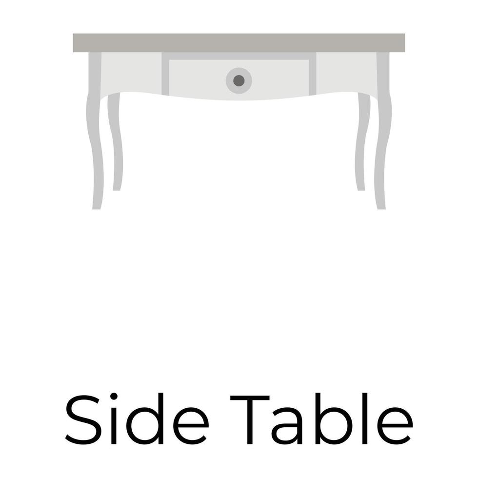 Trendy Side Table 13928005 Vector Art at Vecteezy