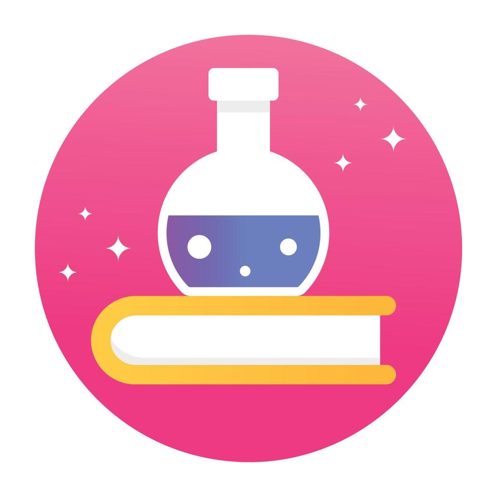 Trendy Chemistry Lab vector