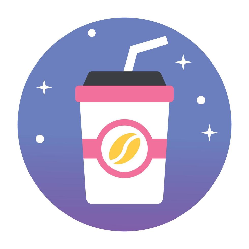 Trendy Disposable Glass 13928095 Vector Art at Vecteezy