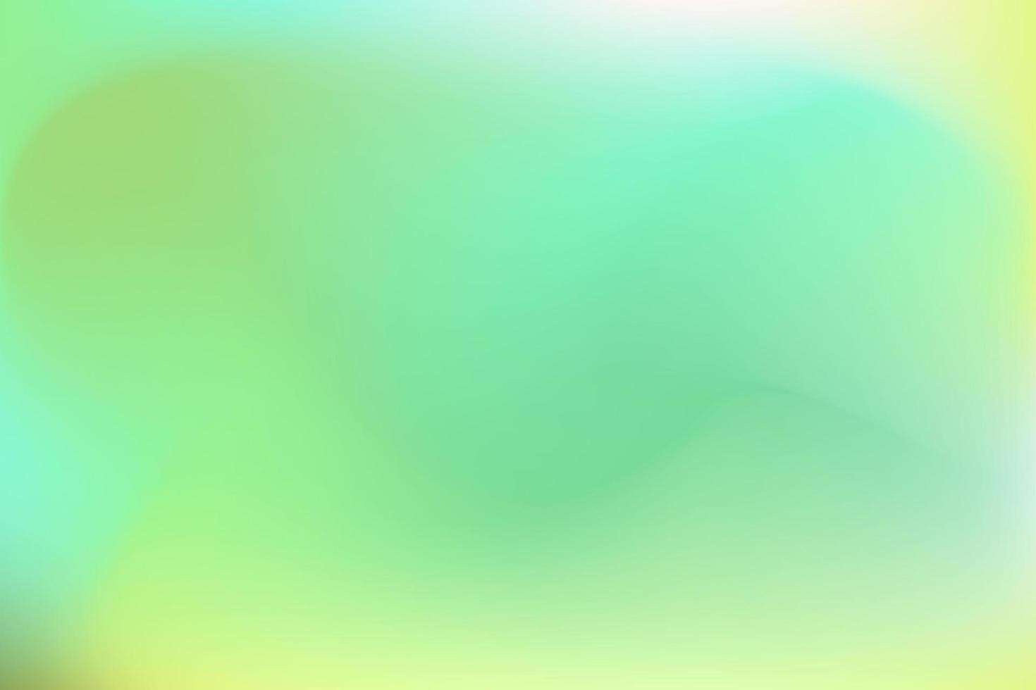 Blurred green gradient abstract background. Colorful retro texture for design backdrop. Soft colored gradients for covers, posters or transitions. Vector illustration