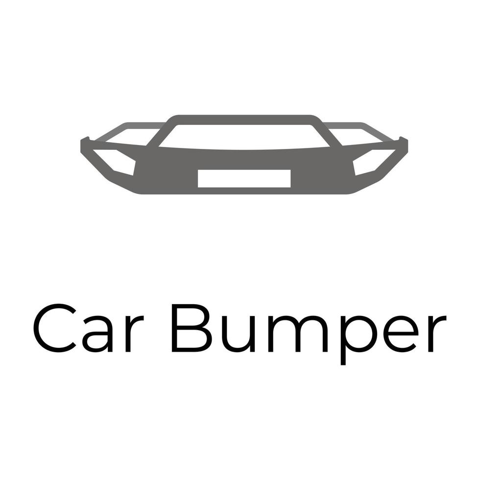 Trendy Car Bumper 13928177 Vector Art at Vecteezy