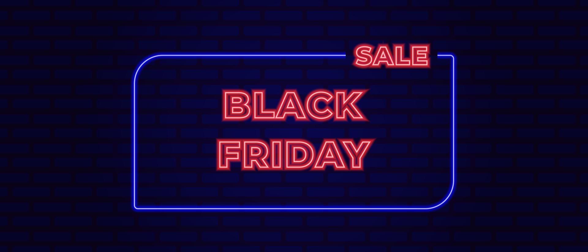 Black Friday vector banner. Shopping event illustration. Sale promotion poster.