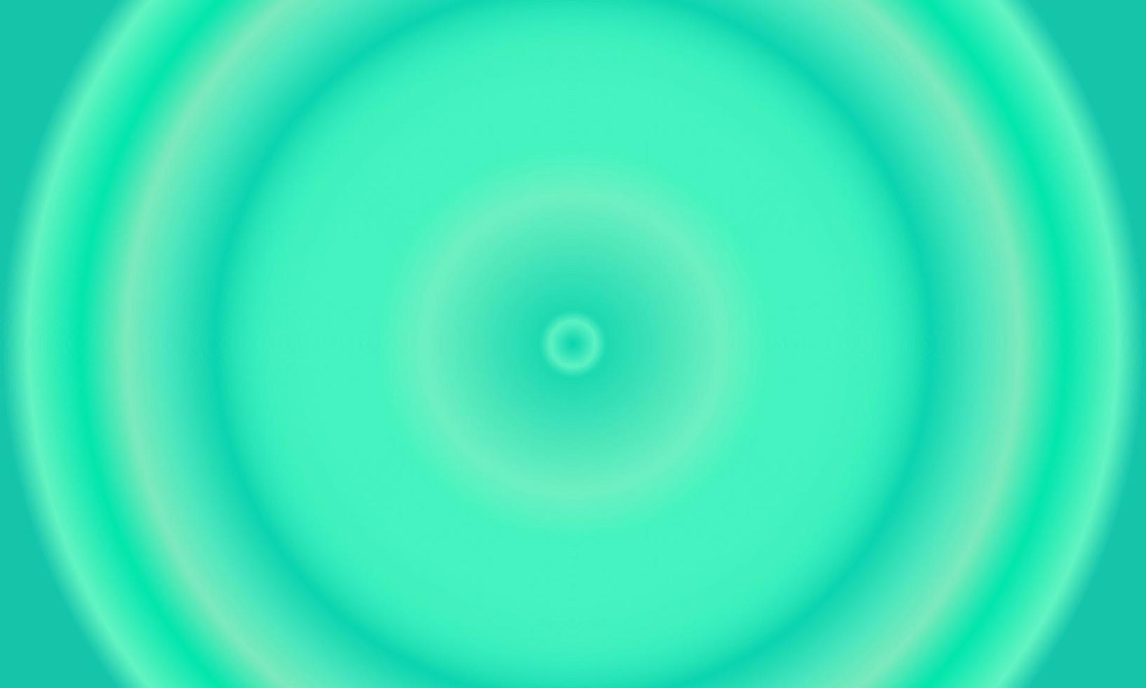 tosca green circle radial gradient abstract background. simple, blur, shiny, modern and colorful style. use for homepage, backgdrop, wallpaper, card, cover, poster, banner or flyer vector