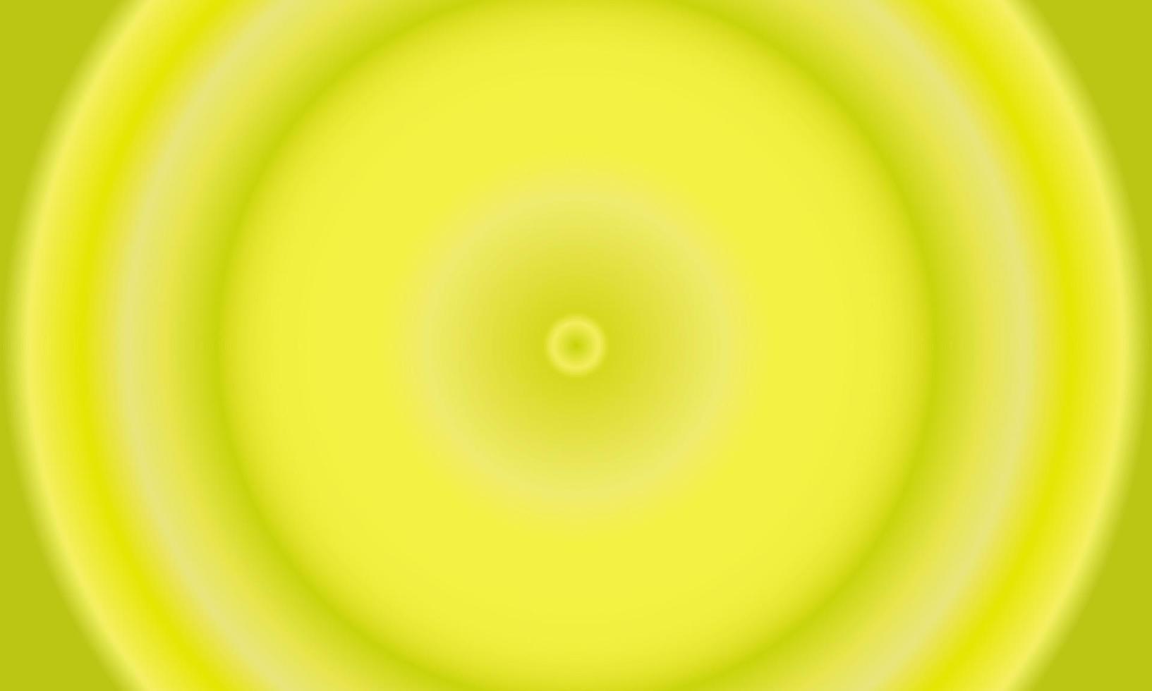 Fondo abstracto de degradado radial de círculo amarillo. estilo simple, borroso, brillante, moderno y colorido. uso para página de inicio, fondo, papel tapiz, tarjeta, portada, afiche, pancarta o volante vector