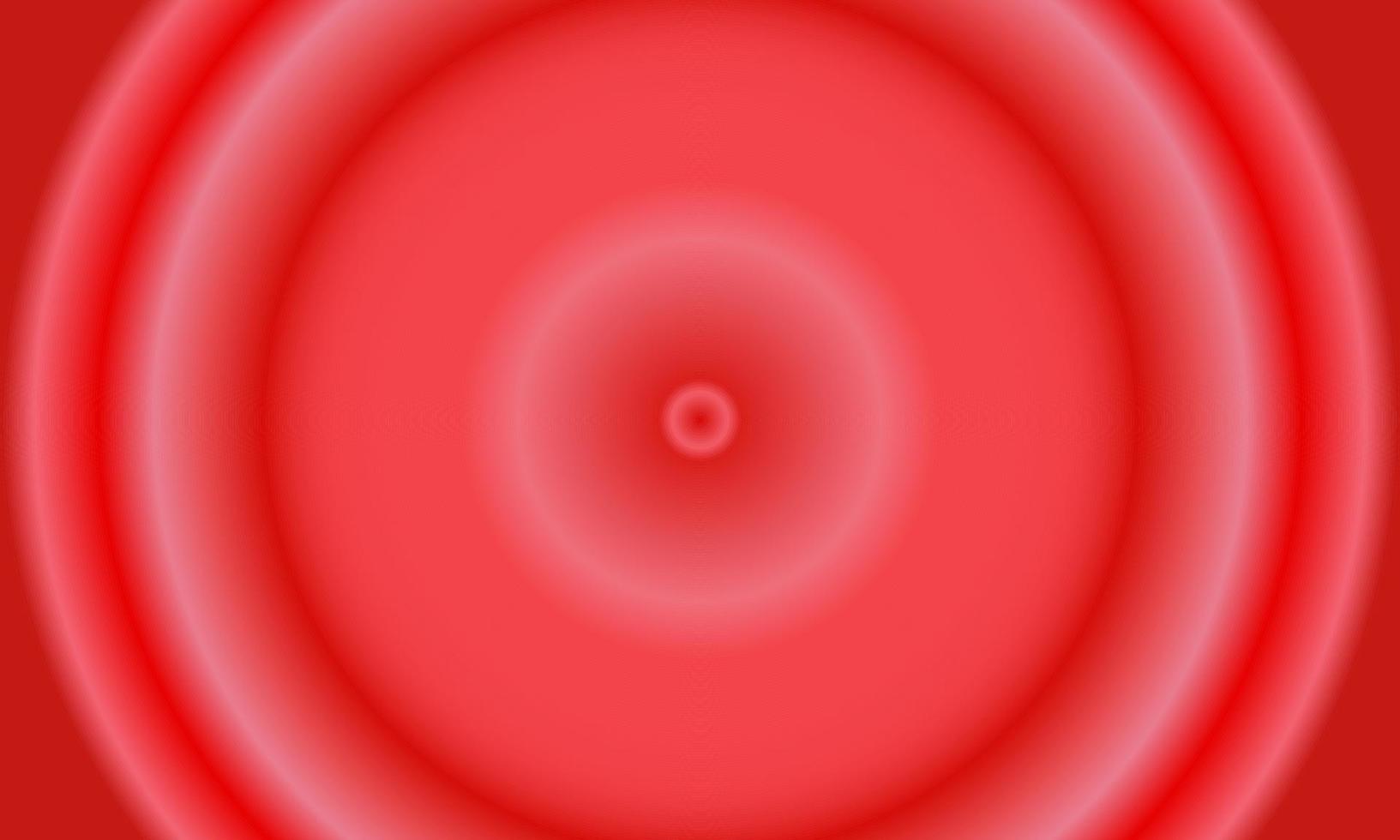 Fondo abstracto de degradado radial de círculo rojo. estilo simple, borroso, brillante, moderno y colorido. uso para página de inicio, fondo, papel tapiz, tarjeta, portada, afiche, pancarta o volante vector