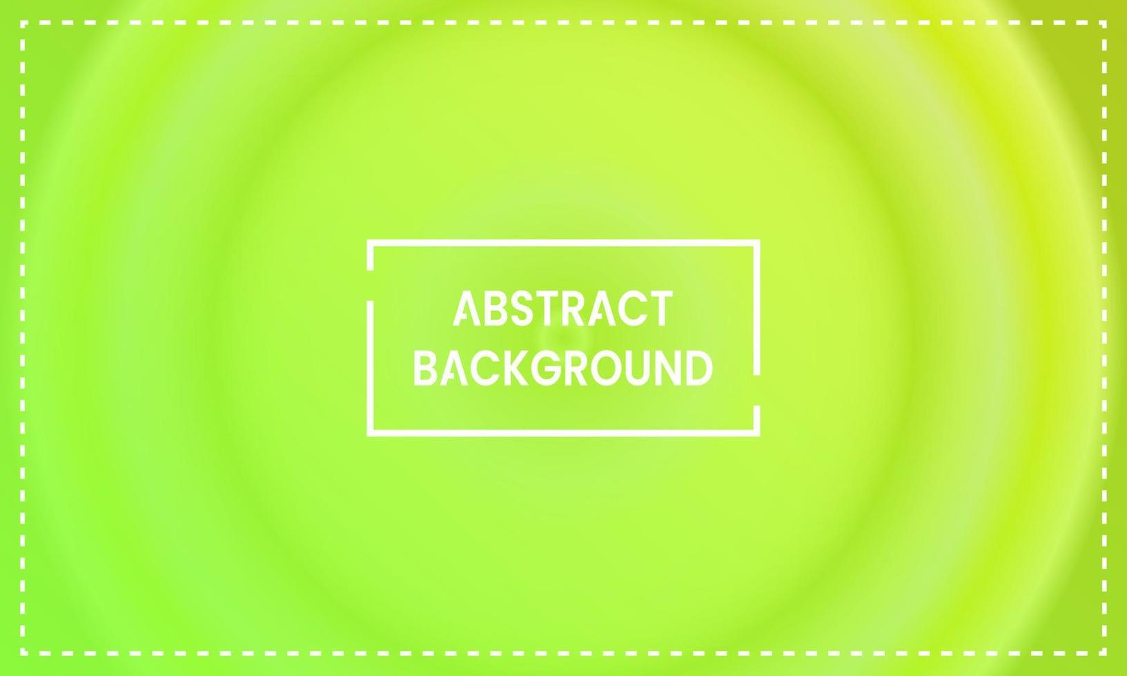 yellow and light green circle radial gradient abstract background with frame. simple, blur, shiny, modern and colorful style. use for homepage, backgdrop, wallpaper, cover, poster, banner or flyer vector