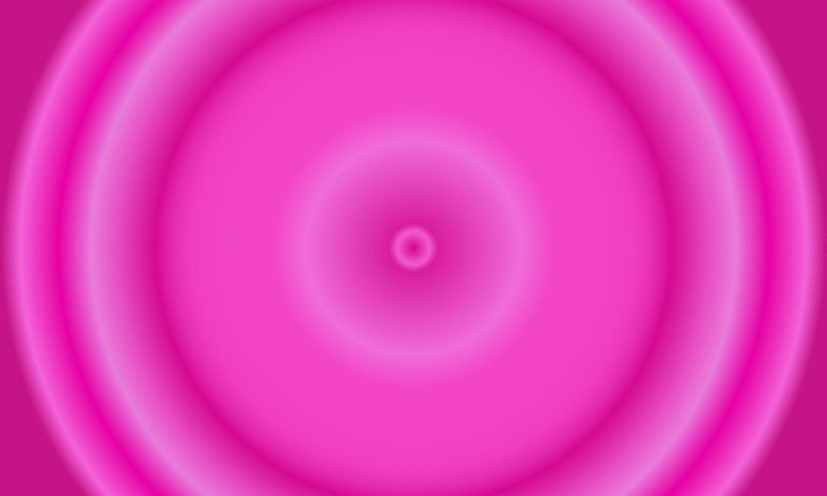 Fondo abstracto de degradado radial de círculo rosa. estilo simple, borroso, brillante, moderno y colorido. uso para página de inicio, fondo, papel tapiz, tarjeta, portada, afiche, pancarta o volante vector