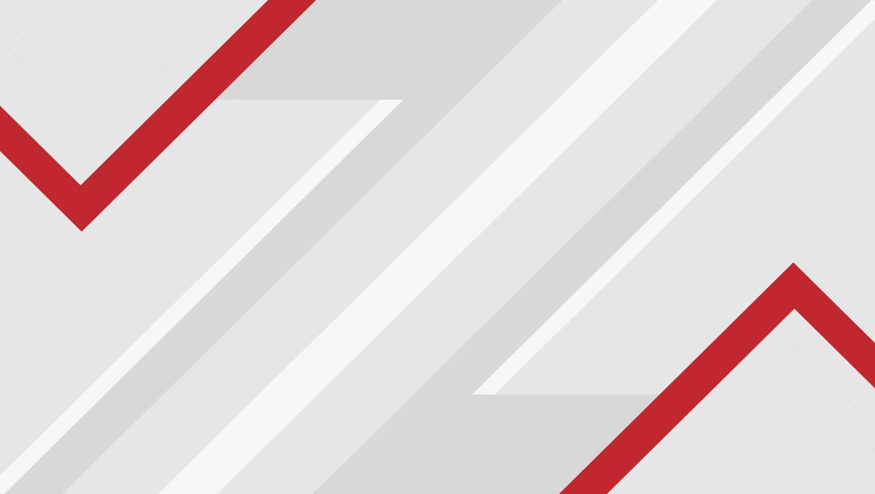 White background with red diagonal lines vector