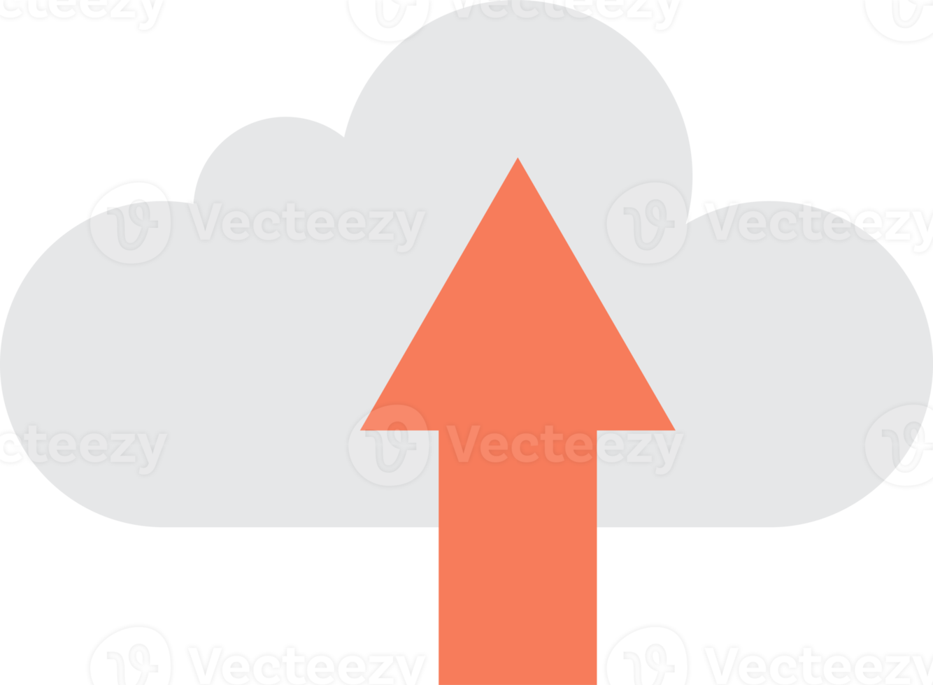 upload illustration in minimal style png