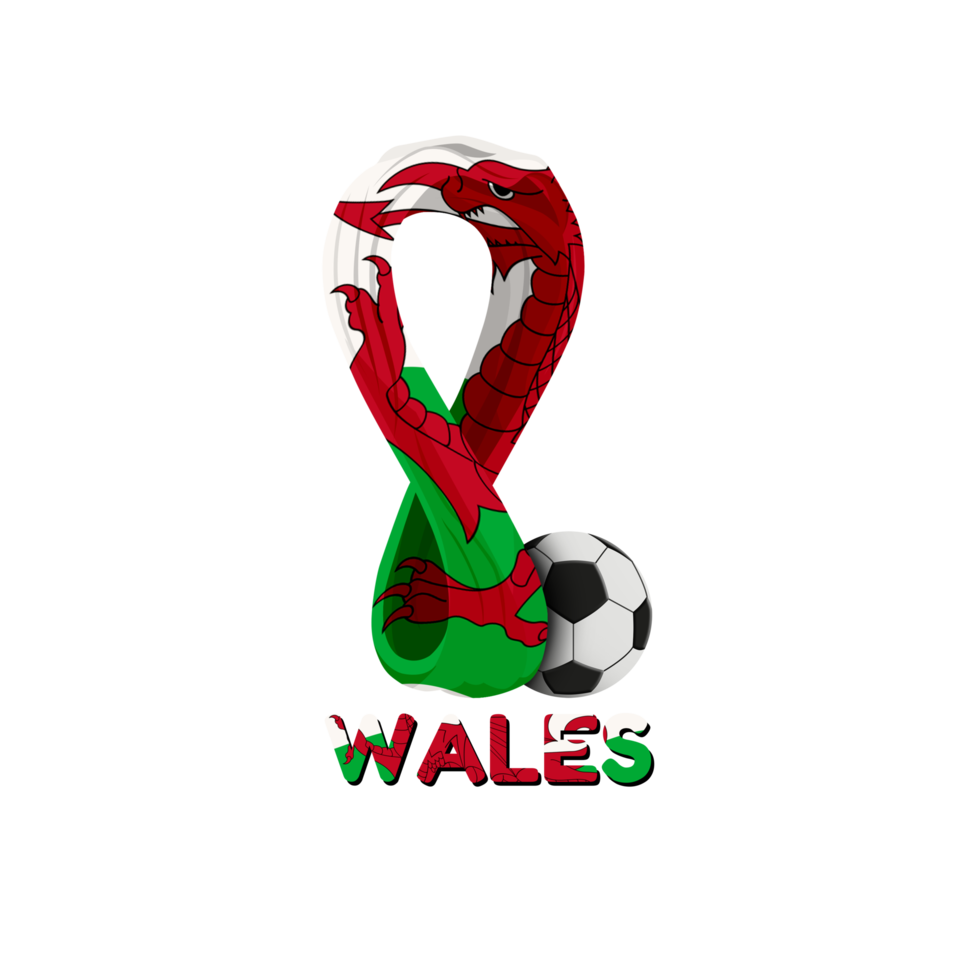 wereld kop 2022 vlag Wales png