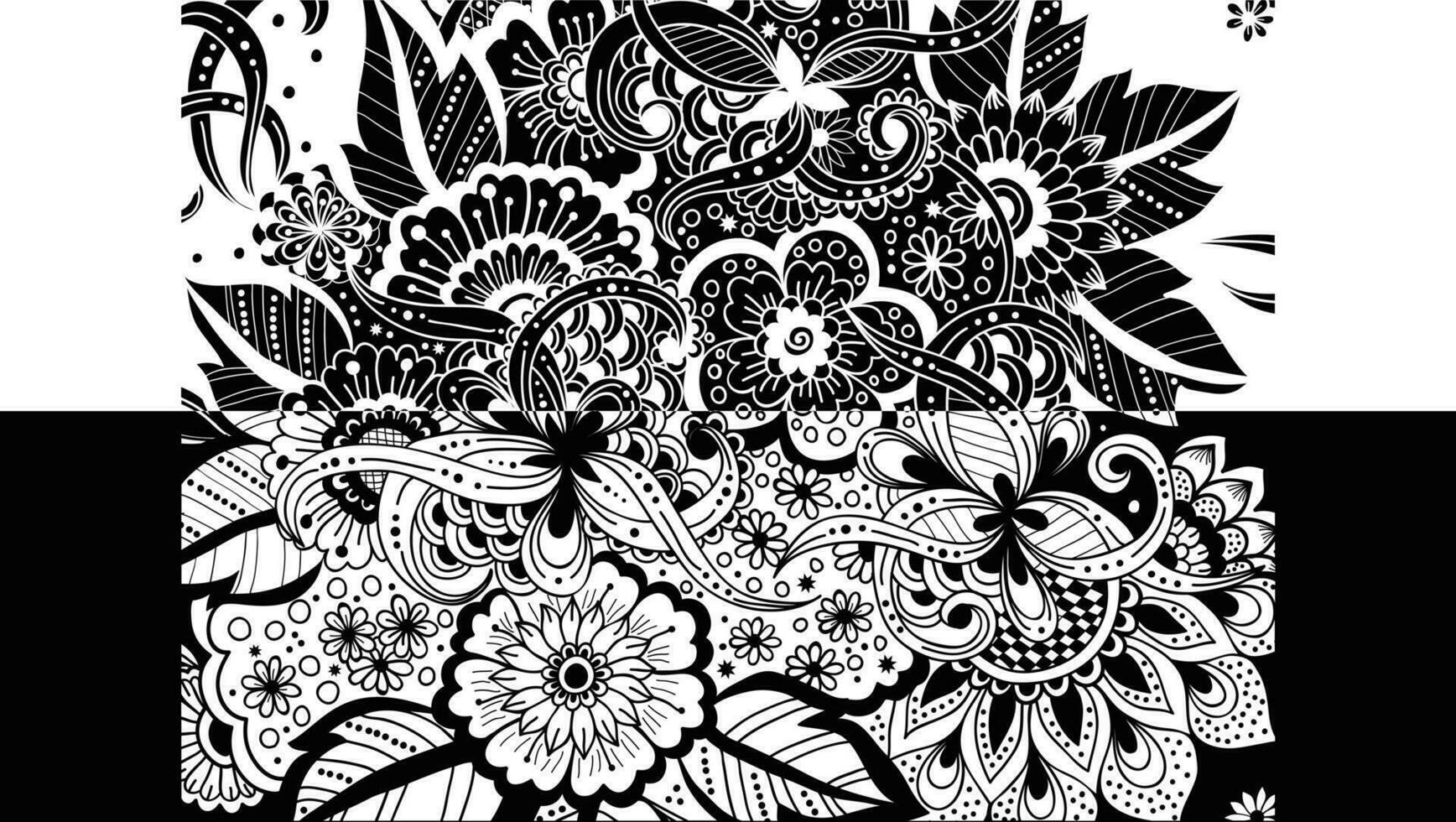 flower pattern Design 53 Apparel Sport Wear Sublimation Wallpaper Background Vector