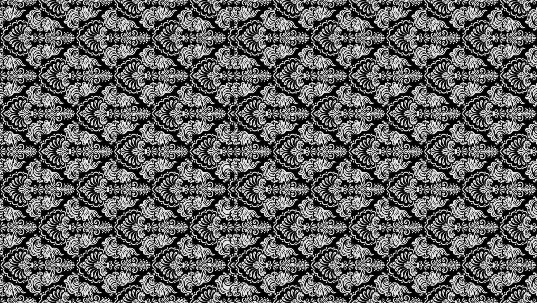 batik damask pattern Design 7 Apparel Sport Wear Sublimation Wallpaper Background Vector
