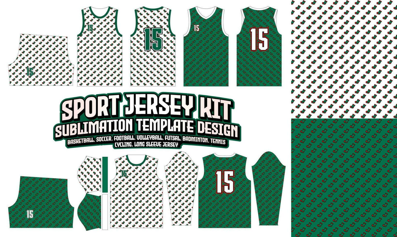 Christmas Jersey Apparel Sport Wear Sublimation pattern Design 223 for Soccer Football E-sport Basketball volleyball Badminton Futsal t-shirt vector