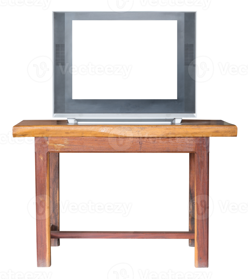 Old television isolated png