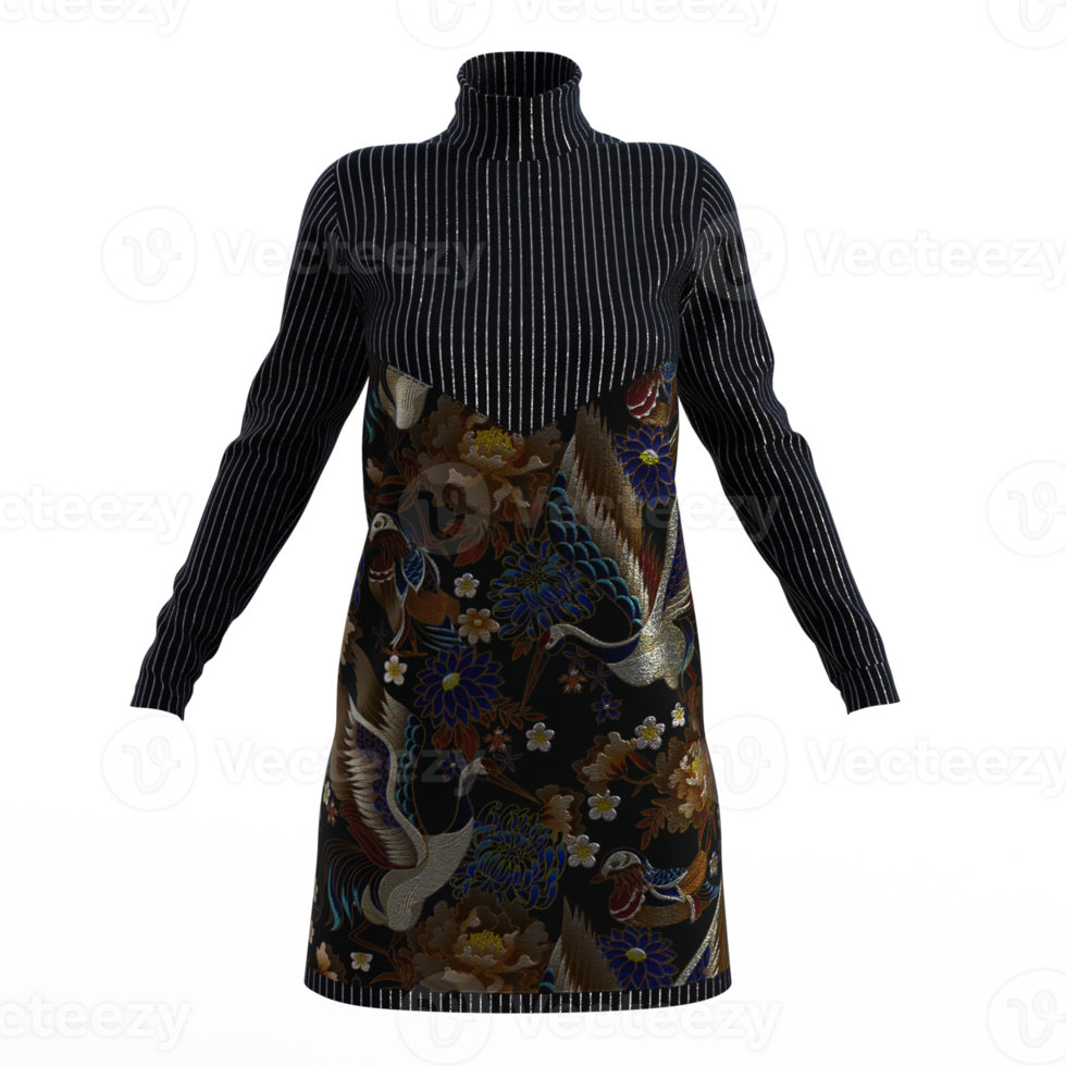 Dress 3d rendeing png