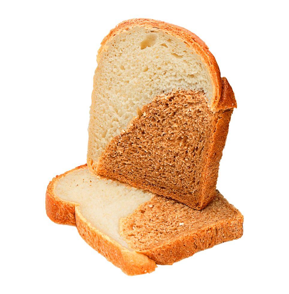 sliced bread isolated png