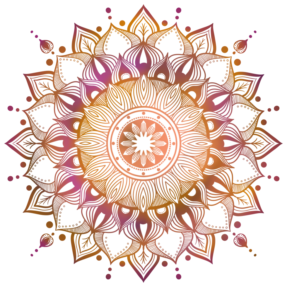 mandalas de base à colorier pour les enfants. motif géométrique de mandalas, mandala chaud, fleur de vie arc-en-ciel avec lotus, fleur de vie en lotus png