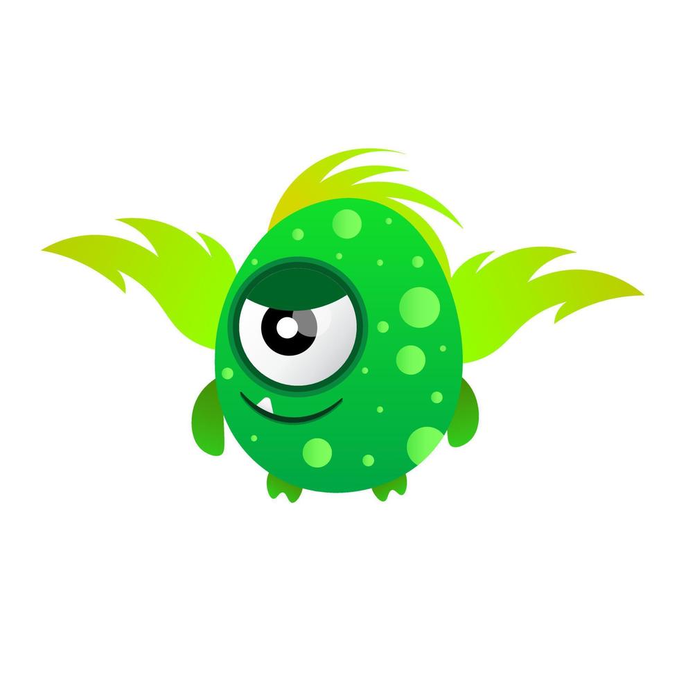 vector monster winged illustration monster design