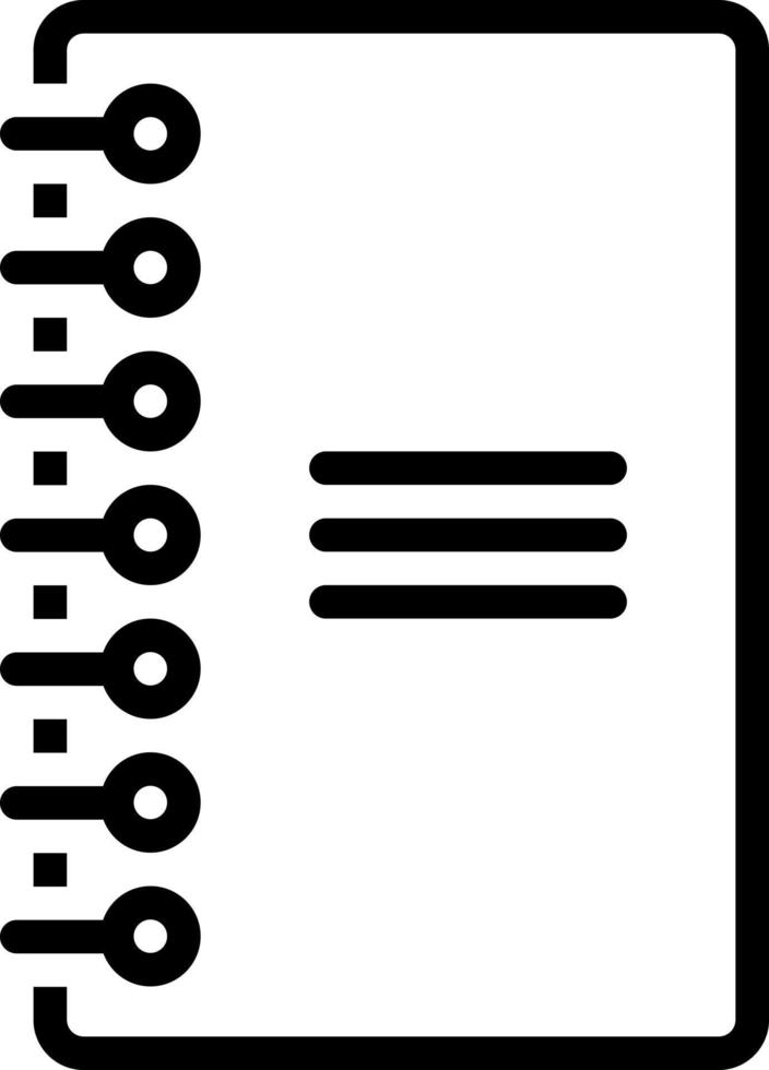 icono de línea para enlazar vector