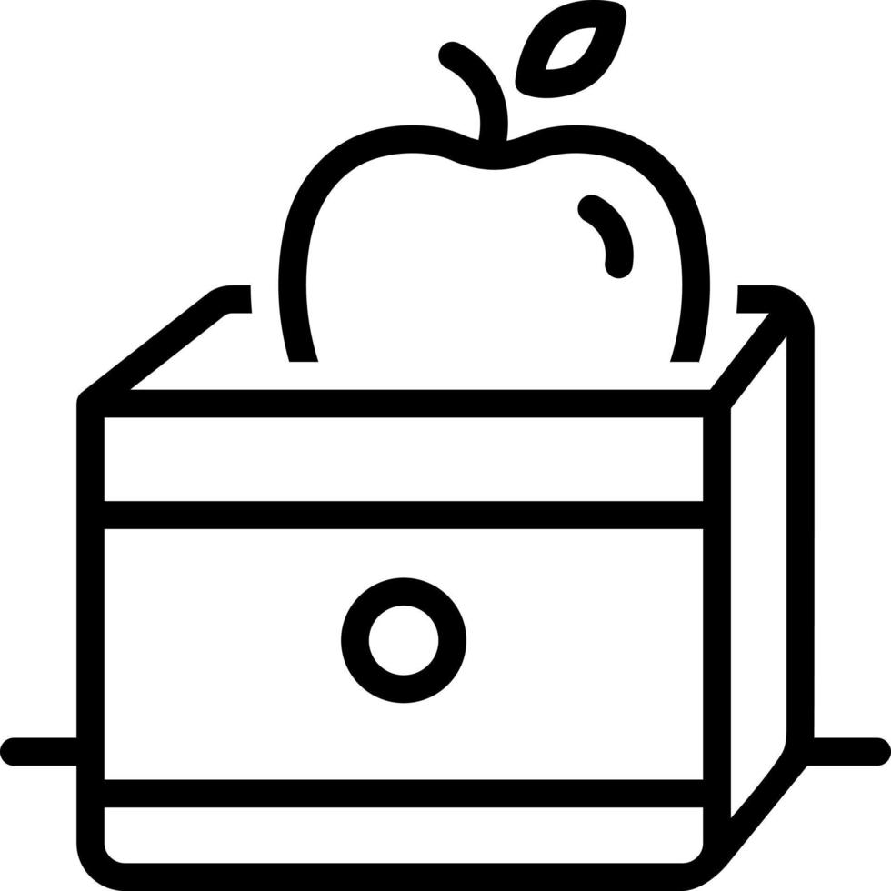 line icon for inside vector