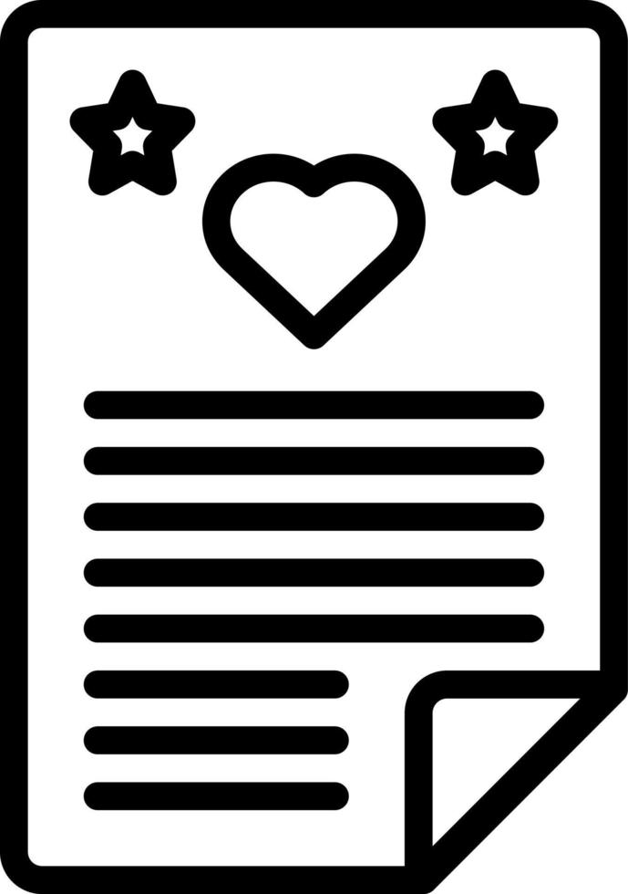 line icon for wish vector
