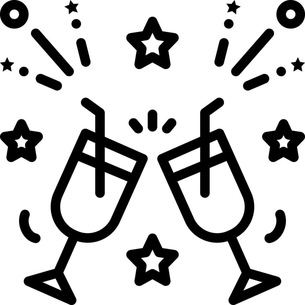 line icon for enjoy vector