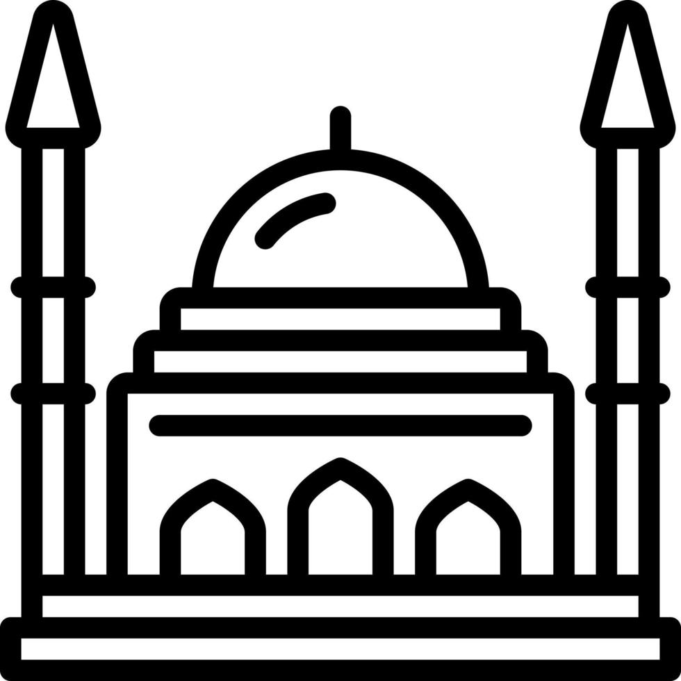 line icon for historical vector