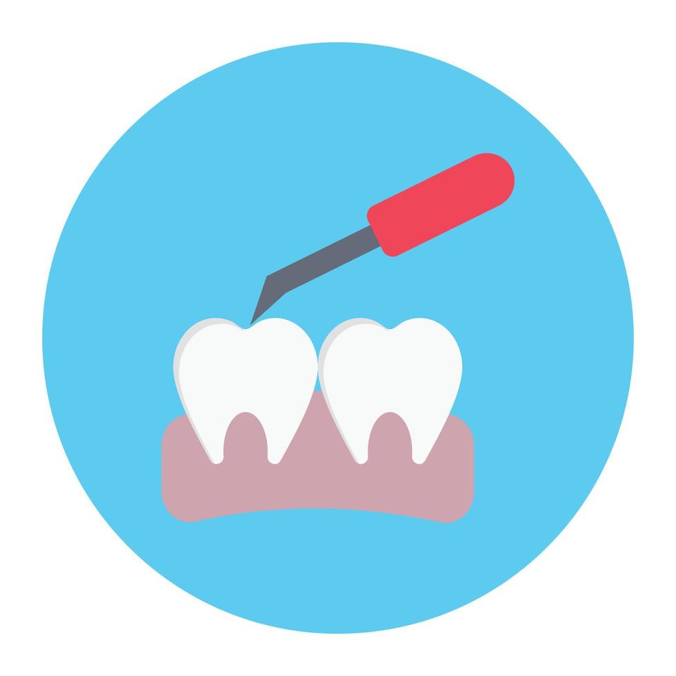 dental checkup vector illustration on a background.Premium quality symbols.vector icons for concept and graphic design.