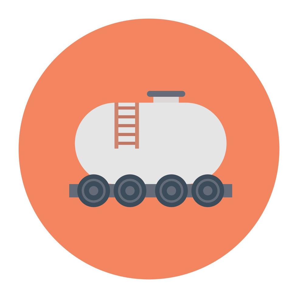oil tanker vector illustration on a background.Premium quality symbols.vector icons for concept and graphic design.