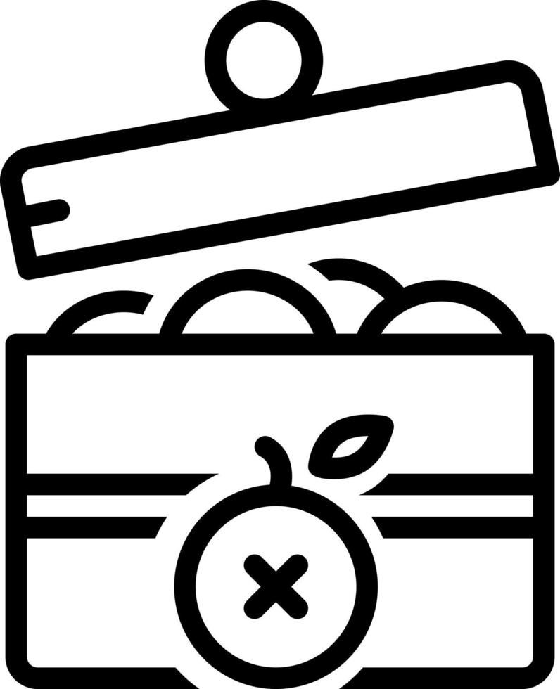 line icon for enough vector