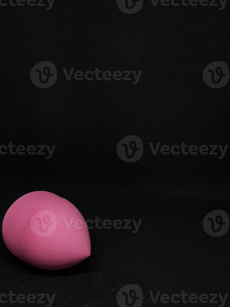 Make up sponge or beauty blender is a tool for applying foundation and other makeup products. photo