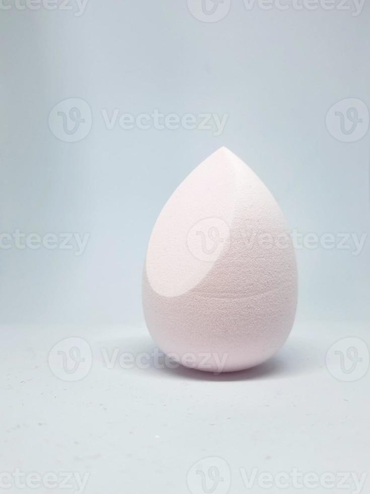 Make up sponge or beauty blender is a tool for applying foundation and other makeup products. photo