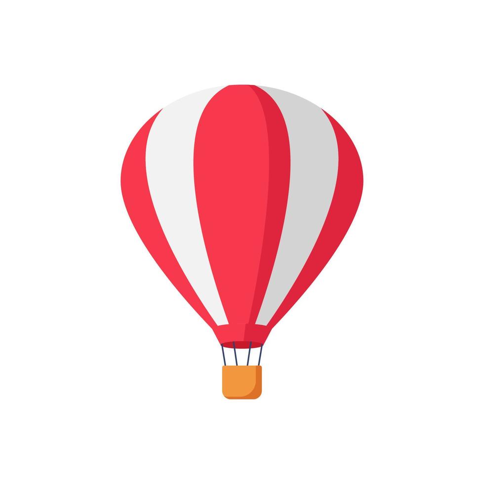 Hot Air Balloon flat design vector